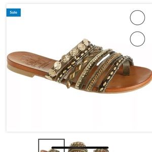 Nwot flat sandals. Limelight size 6